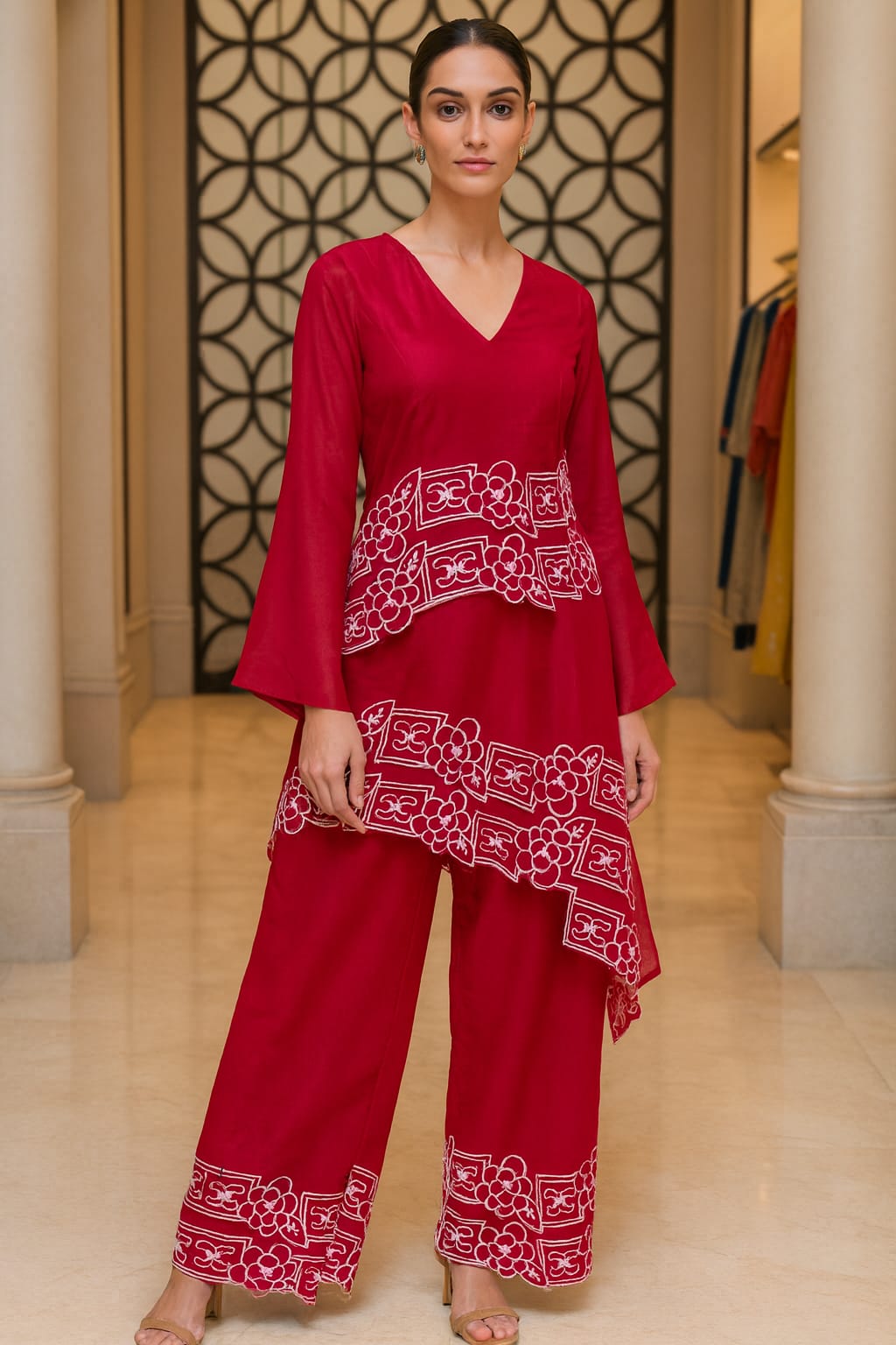 Fancy trendy designer Cord Set